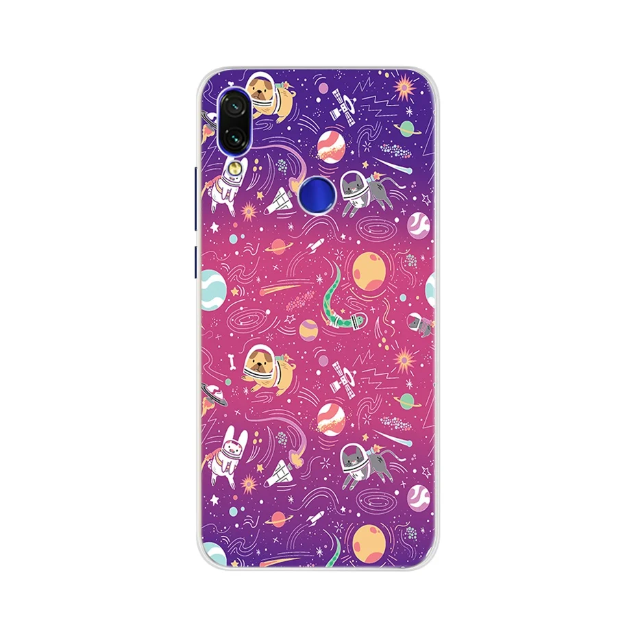 Для Xiaomi Redmi 7 Чехол для телефона задняя крышка для Xiaomi Redmi Note 7 Funda Мягкий Силиконовый ТПУ чехол s для Xiaomi Redmi7A Note7 Pro Чехол
