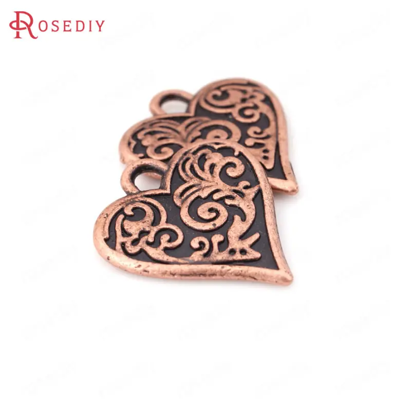 50 шт. 16*15 мм покрытый цинковым сплавом|charm pendant diy|heart charm pendantcharm |