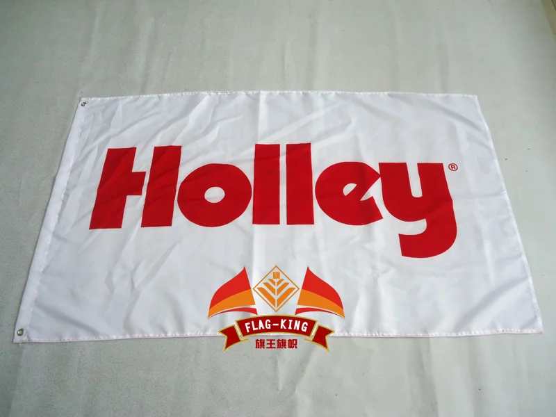 

Флаг с логотипом holley, 90*150 см, 100% полиэстер, баннер holley