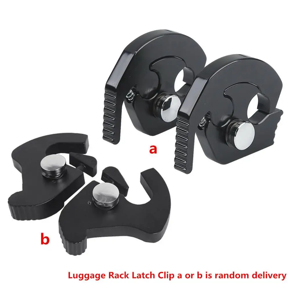 Мотоциклетная хромированная/черная съемная полка для багажа Harley Road King на заказ