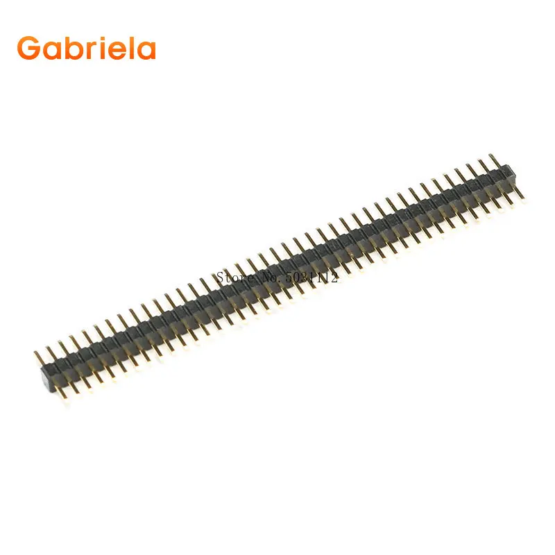 10 шт. 5 пар 40 Pin 1x40 Однорядный мужской и женский 1 27 поломки штыря PCB JST разъем полосы