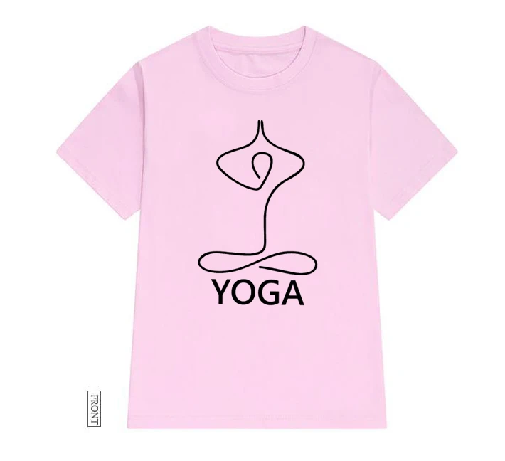 

simple yoga Women tshirt Cotton Casual Funny t shirt Lady Yong Girl Top Tee 5 Colors Drop Ship S-701
