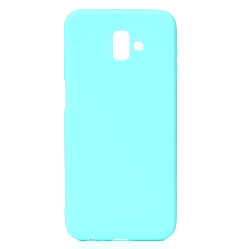 Мягкий чехол из ТПУ для Samsung J6 Plus Galaxy J610F и J610 силиконовый чехлы телефонов |