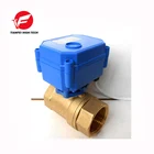 Двухходовой моторизованный шаровой клапан DN15 для полива, DN20, DN25, DC 12 В, CR01, CR02, CR05, BSP, NPT, Сниженная мощность, для полива, с возможностью увеличения мощности, для использования в режиме 2-way