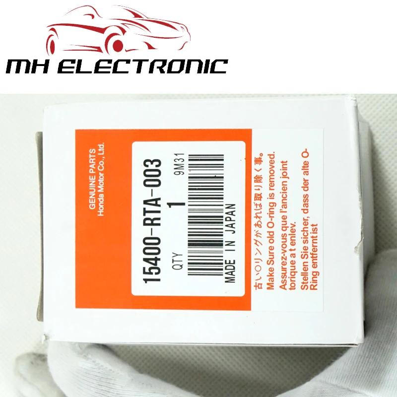 MH Электронный масляный фильтр 15400 RTA 003 15400RTA003 для Honda Civic Accord Odyssey 2003 до 2016