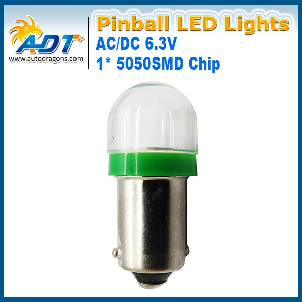200 шт. #44 #47 Ba9s Bayonet 6 3 V AC/DC 5050SMD прозрачный круглый колпачок супер яркий не щелкающий