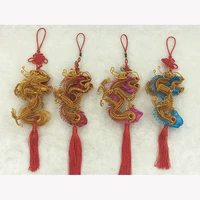 5 pcs chinese knots china dragon chinese arts and crafts gifts mini charms for jewelry making curtain hang decorations pendant