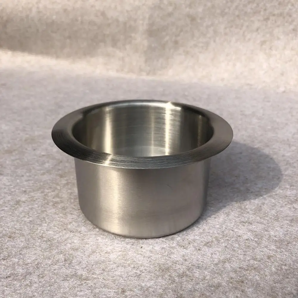 

1pc Durable Stainless Steel Drop-in Cup Holder Rust Resistant Wide Application for Sofa Boat RV Couch Car Truck Poker Table