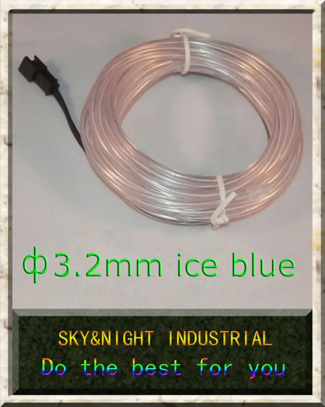 3 2 мм диаметр низкая цена хорошее качество мягкий кабель el с динамичессветильник