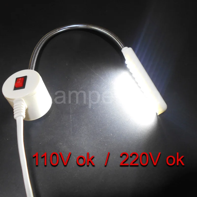 Gooseneck Sewing Machine Working Light 30 LED Lamp With Magnetic Mounting Base for All Lighting | Лампы и освещение