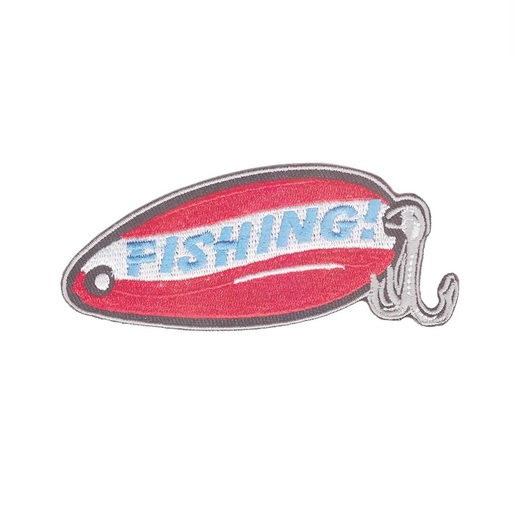 Рыбалка! нашивка наживка для рыбалки спорт с вышивкой|patches patches|fish patchsports patches |