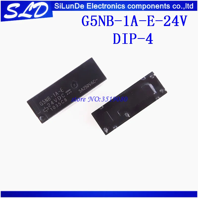 

Free Shipping 10pcs/lot G5NB-1A-E-24VDC G5NB-1A-E-DC24V G5NB-1A-E-24V new and original in stock