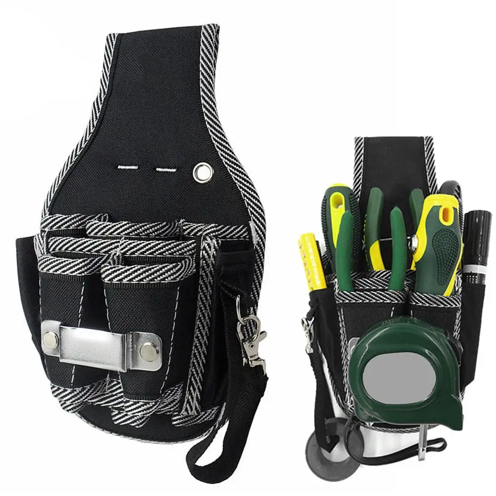 

Electrical Tool Multi-Pocket Bag Waist Belt Holder Carpenter Electrician Pouch Auxiliary Equipment