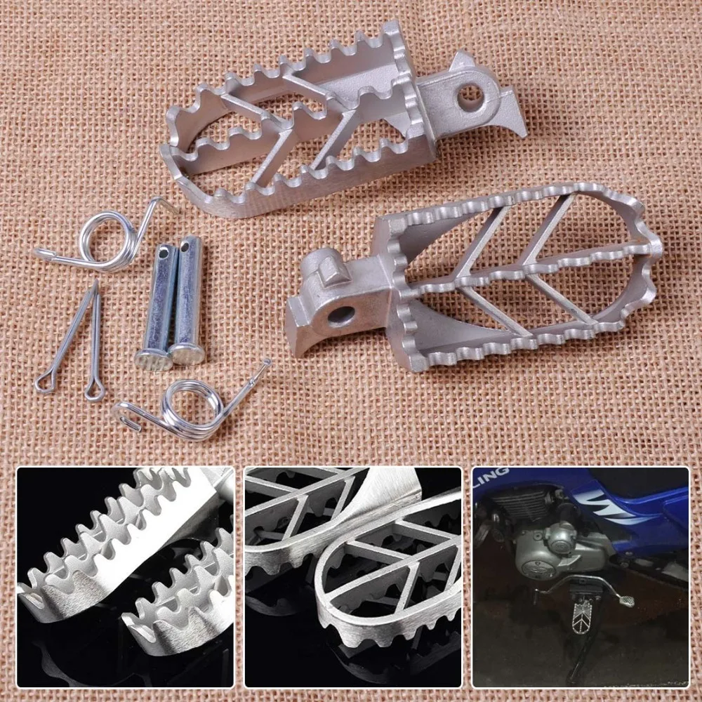 CITALL мотоциклетные передние зубы из нержавеющей стали для ног Harley Honda Kawasaki Yamaha Suzuki