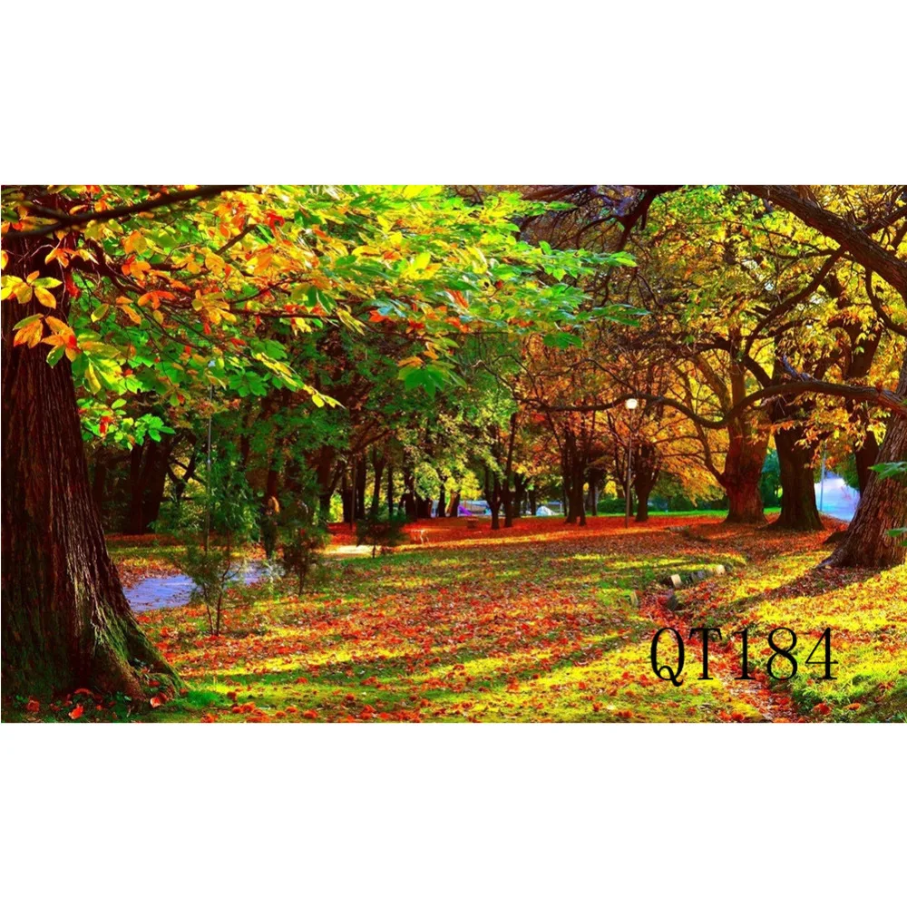 LB полиэстер и Винил фоны для фотостудии фото реквизит осенний лес красивые