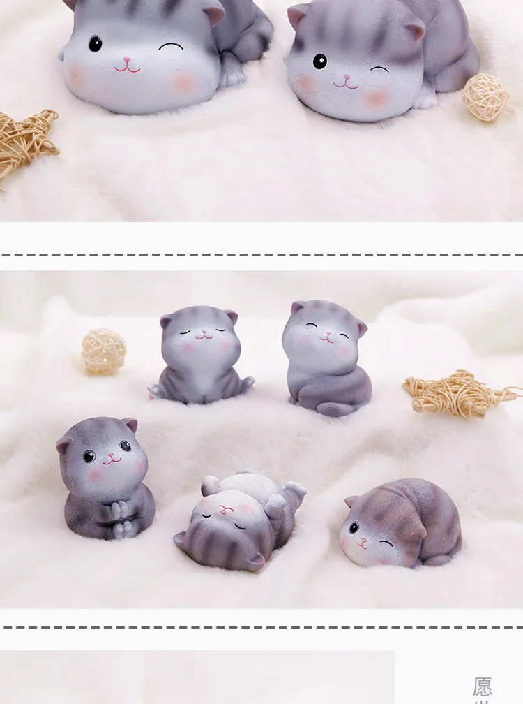 Новые японские миниатюрные статуэтки для террариума Kawaii, украшения для домашнего декора, креативный Рождественский подарок для детей, домашний декор