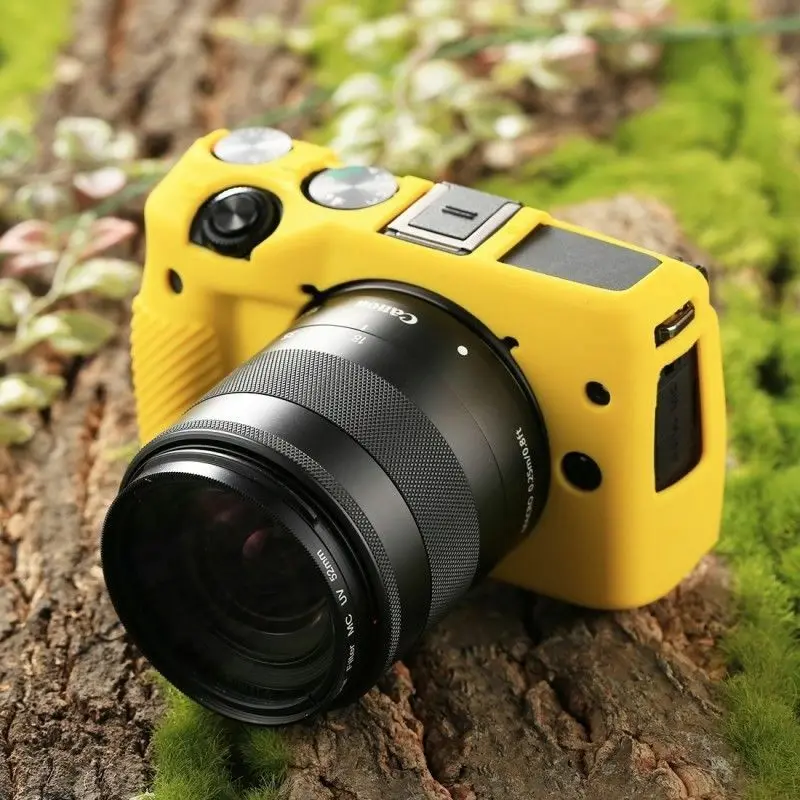 Мягкий силиконовый защитный чехол PULUZ для Canon EOS M3 | Электроника