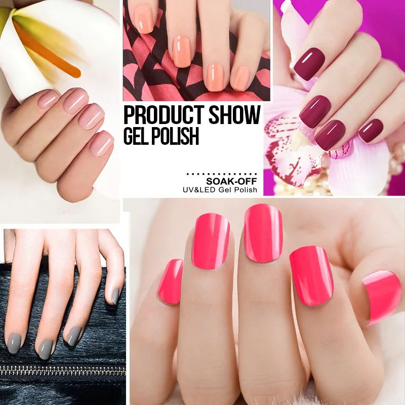 Лазурный 7 мл французский стиль УФ гель для ногтей замачиваемый Гель лак