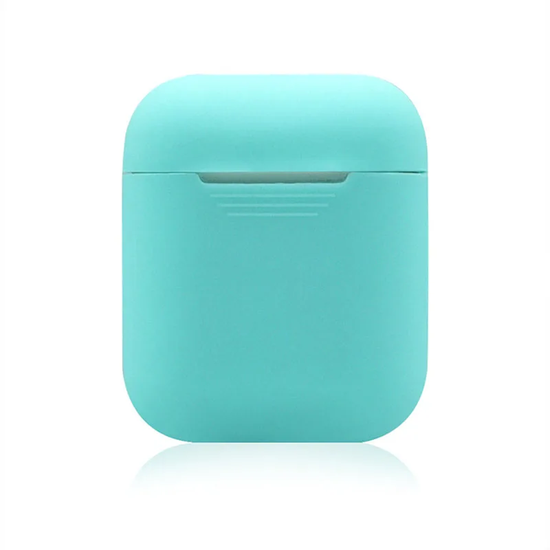 color 13 Противоударный мягкий силиконовый чехол для наушников для AirPods 1 2 защитный чехол для Apple IPhone Air Pods Earpods чехол ремень аксессуары - Цвет: color 13