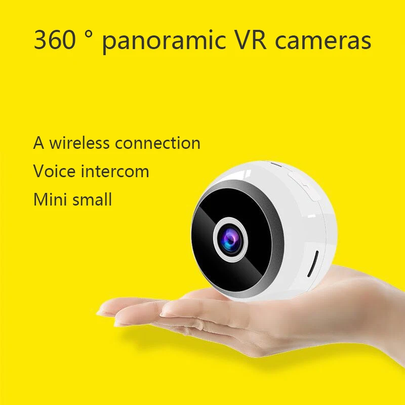 IP-камера PUAroom 960P 360 градусов скрытая камера рыбий глаз с ночным видением домашний