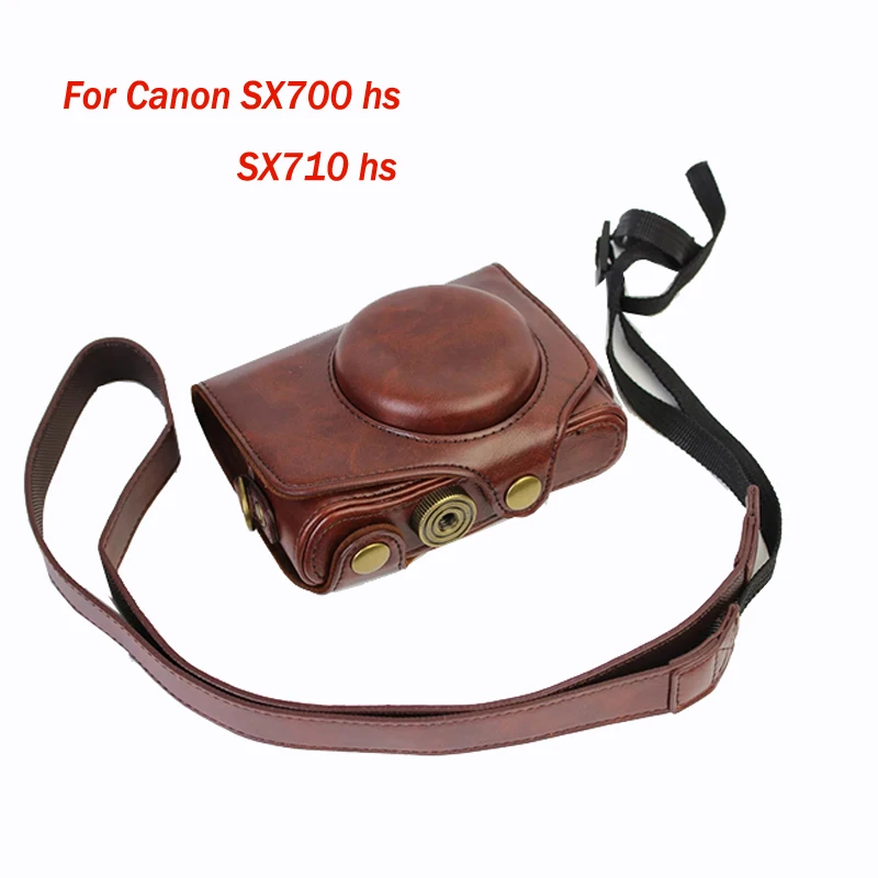 Чехол из искусственной кожи для камеры canon PowerShot SX700 hs SX710 HS чехол цифрового