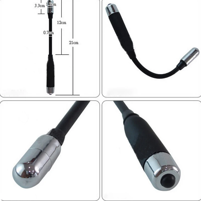 Анальный вибратор Анальная пробка массажер простаты гибкий электрический Стик