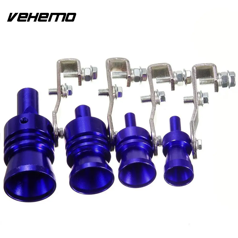 Звуковой свисток Vehemo из алюминиевого сплава M Turbo звуковой глушитель выхлопной