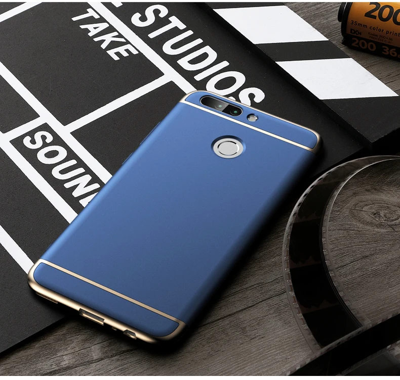 3в1 Для huawei Honor 9 Lite, полный Чехол, жесткий матовый корпус, чехол для Honor 9 Lite, 5,65 дюйма, жесткий защитный бампер, Твердый Чехол