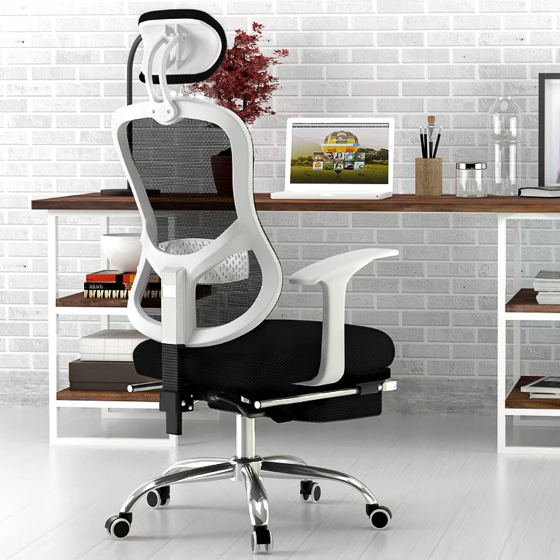 Эргономичный офисный стул компьютерный подъемный поворотный сетчатый