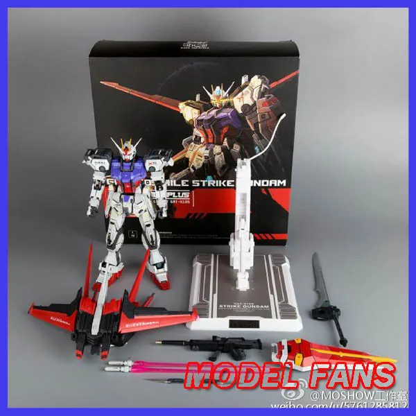 Модели вентиляторов в наличии Moshow strike gundam seed 1/72 GAT X105 металлическая конструкция