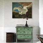 Плакаты и принты Jan Asselijn, знаменитая картина Грозный лебедь, настенные картины для украшения гостиной, без рамки
