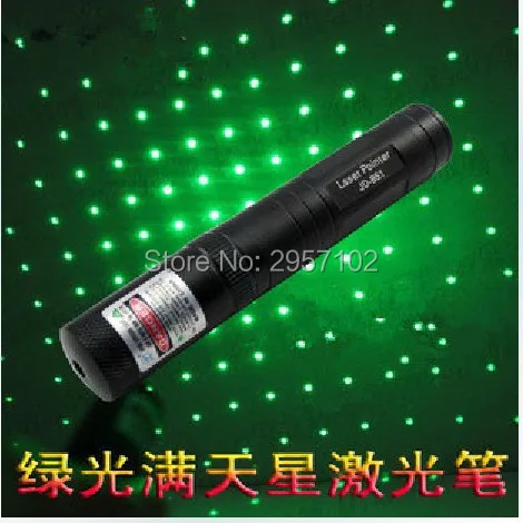 Портативная Зеленая лазерная указка с 3 милями и дальностью 100000 нм 10 Вт 851 м | Спорт