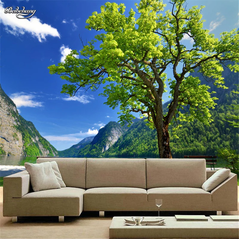 

beibehang Custom simple seamless wall covering large paintings sofa living room TV backdrop study 3d wallpaper papel de parede