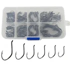 Hyaena 180 шт.кор. заостренная искусственная рыба в виде кошки, сом, рыболовный крючок из высокоуглеродистой стали