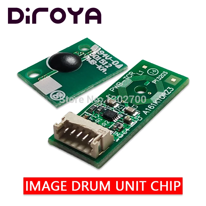 

DR214K IU214C IU214M IU214Y imaging unit chip for Konica Minolta Bizhub 227 287 367 C227 C287 C367 Printer drum cartridge reset