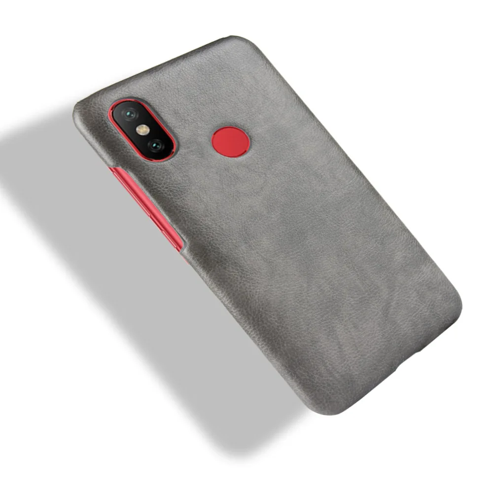 Для Xiaomi Redmi S2/Y2 чехол Супер классический ультра тонкий кожаный текстурный Жесткий