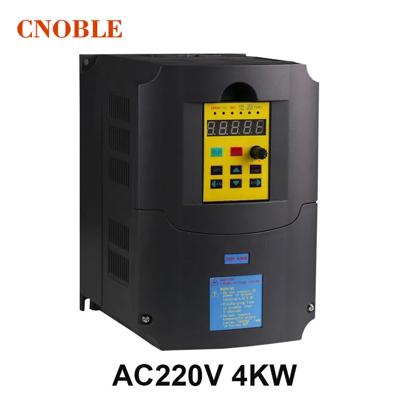 Переменной частоты диски (VFD) 4KW Мощность преобразователь для Двигатели Скорость