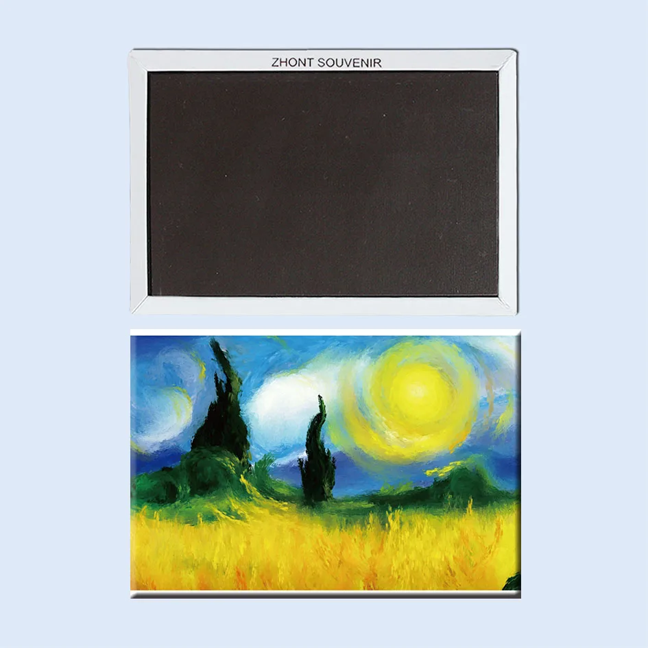 Сувениры в музее знаменитая картина Винсента Ван Гога тепло 22444 сувениры по всему