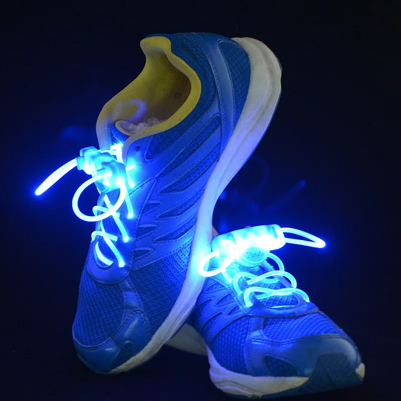 

Event Party Supplies Skating Charming Led Flash Shoe Laces Light Up Glow Shoelaces Shoestrings Free Shiping 10pcs/lot