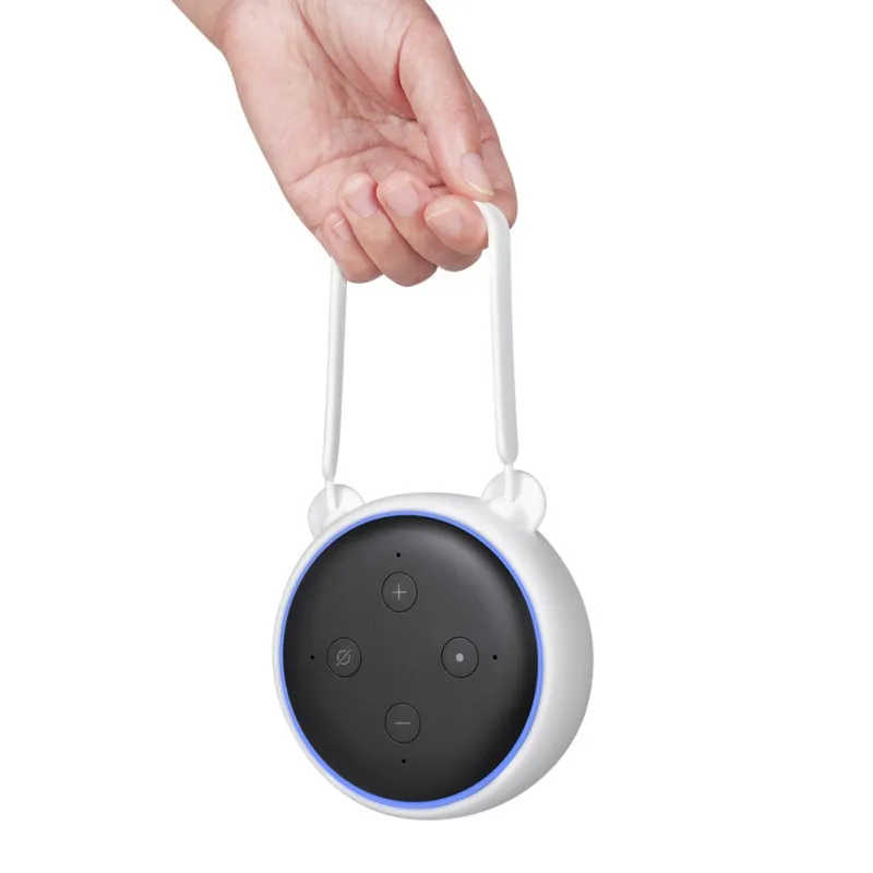 Настенное крепление вешалка для динамиков портативный силиконовый Съемный держатель Echo Dot 3 поколения