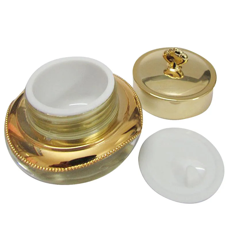 Новый 1 шт. Корона пустой макияж образец горшок бутылка для ногтей Косметический