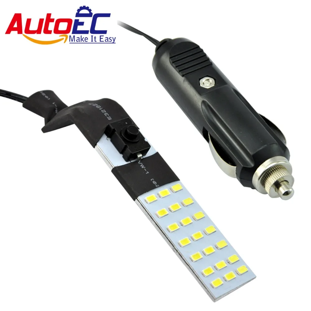 

AutoEC 1set Car Motorcycle 21smd 5630 led magnet light emergency lights with car charger dc12v #QH011