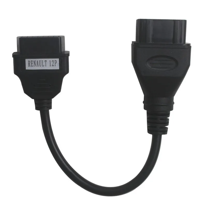 Оптовая цена! для Renault 12 pin OBD II автомобильные Аксессуары Диагностический кабель 50