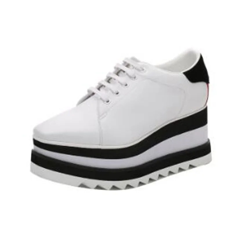 Кроссовки на плоской платформе; женская обувь; Повседневная обувь; zapatos mujer; Эспадрильи на толстой подошве с квадратным носком; Брендовая женская обувь; tenis feminino