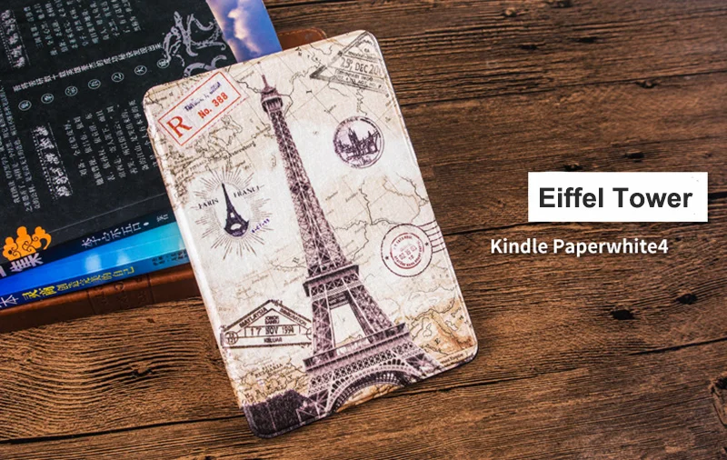 Умный чехол из искусственной кожи чехол для Amazon Kindle Paperwhite 4 читалка Магнитный Водонепроницаемый чехол Funda Kindle Paperwhite 4 выпуск