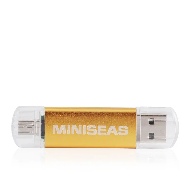 2019Minisea 8 цветов Продвижение OTG телефон USB флэш накопитель универсальный для