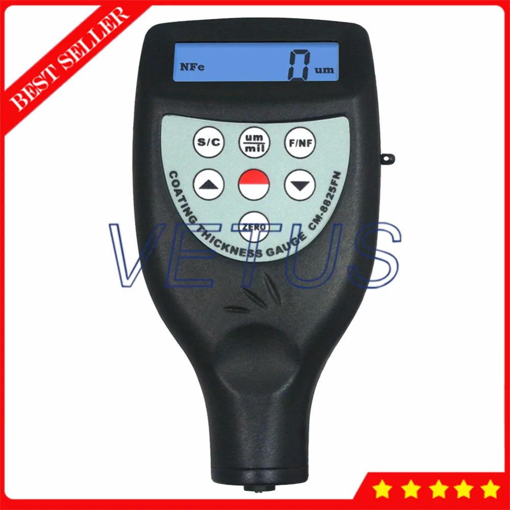 F NF цифровой измеритель толщины оцинкованного покрытия с эмалью для измерения