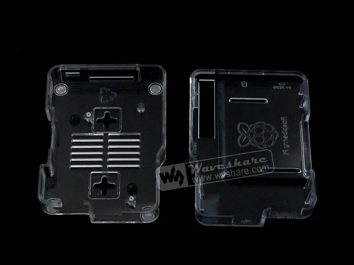 Чехол Waveshare для всех типов досок Raspberry Pi прозрачного цвета или радужного цвета|pi