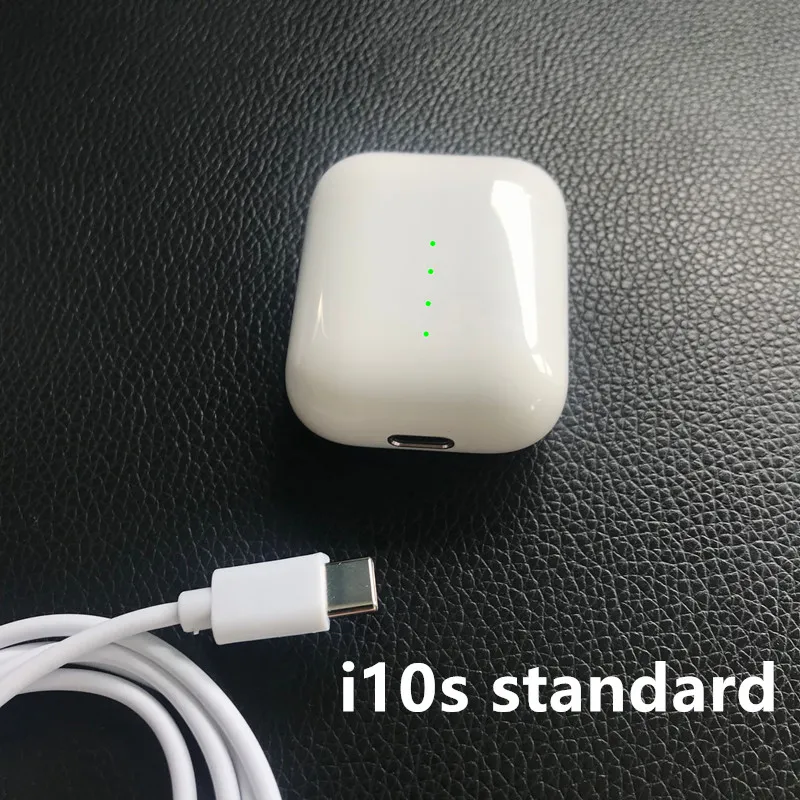i10s Обновленная Беспроводная bluetooth-гарнитура i10s tws 5D bass pk i10tws w1 чип для iPhone Android tws i10 - Цвет: i10s