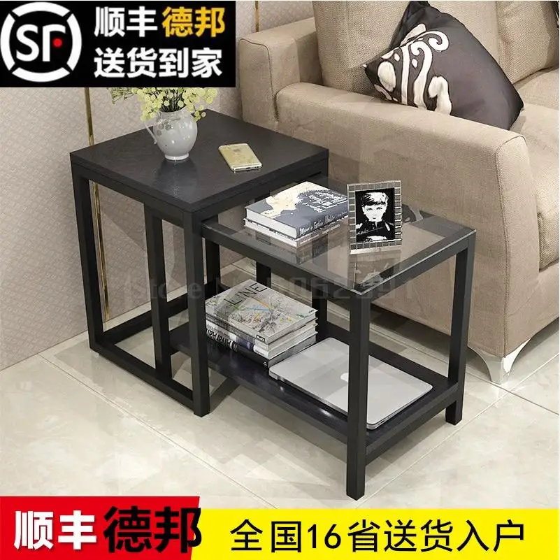 Простой маленький чайный столик для гостиной угловой мини-столик углового шкафа